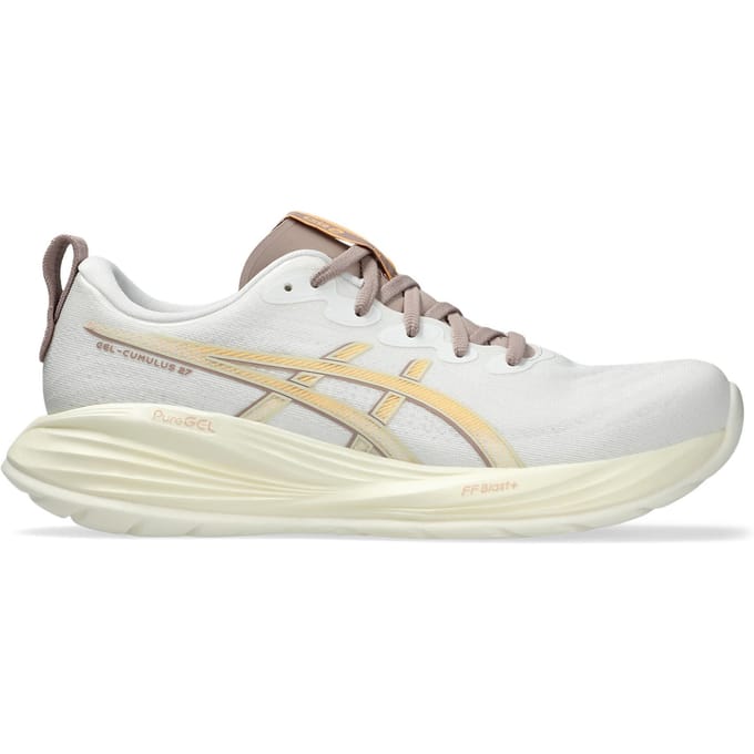 ASICS Gel-Cumulus 27 Neutrale Schoen Heren-Wit,Mauve