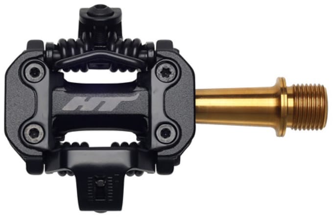 Ht M2 Titanium Pedalen Goud