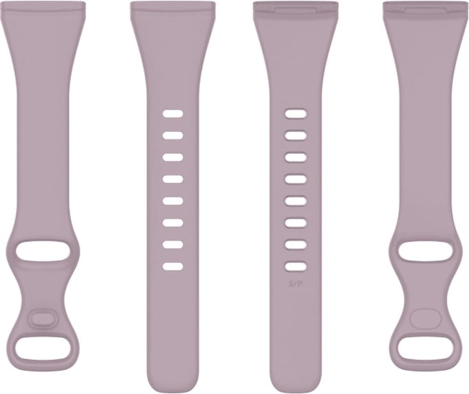 Siliconen bandje - geschikt voor Fitbit Versa 3 / Versa 4 / Sense - lila