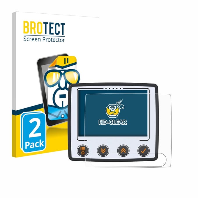 BROTECT - Screenprotector voor Skytraxx 5 Mini - Folie Beschermfolie transparant 2 Stuks