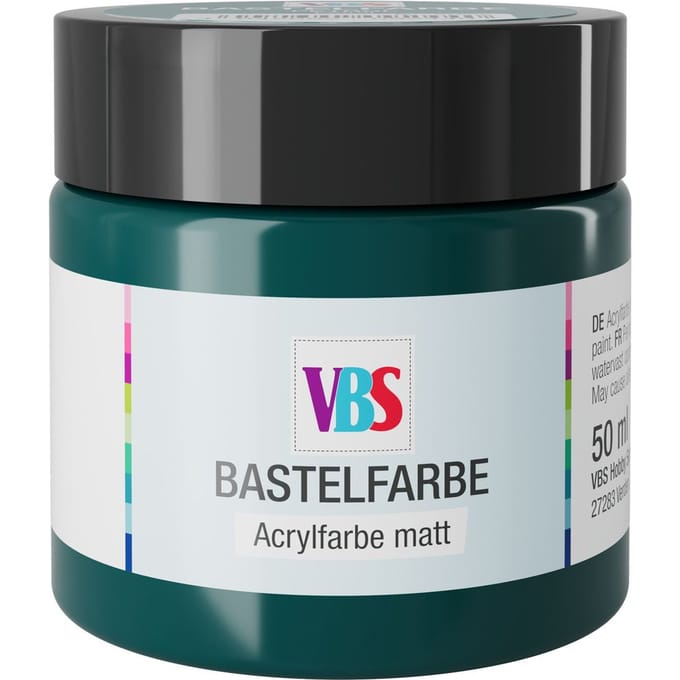 VBS Knutselverf, 50 ml - Petrol