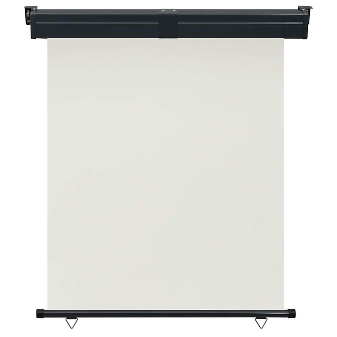 vidaXL - Balkonscherm - 145x250 - cm - crèmekleurig