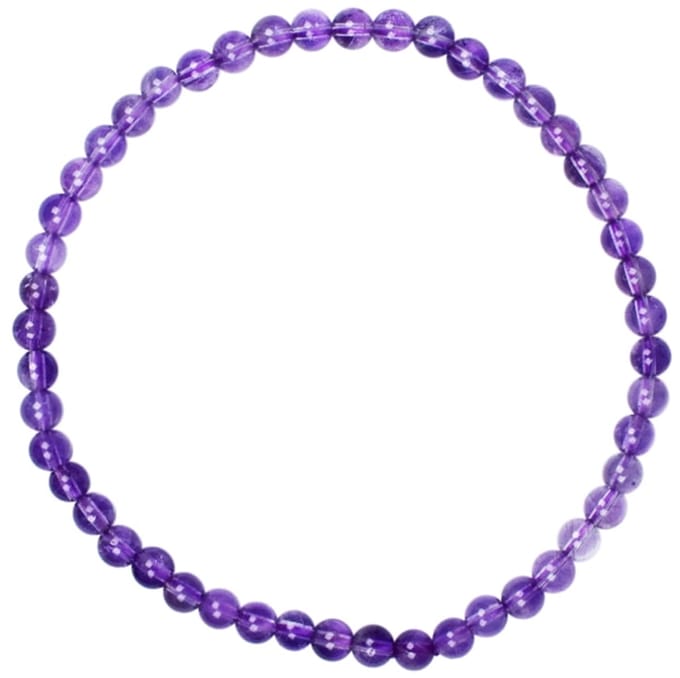 Armband Amethist 4 mm