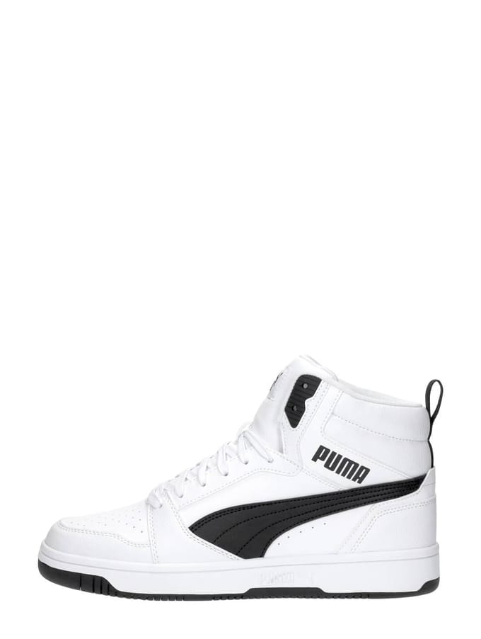 PUMA Rebound v6 Unisex Sneakers - PUMA White-PUMA Black