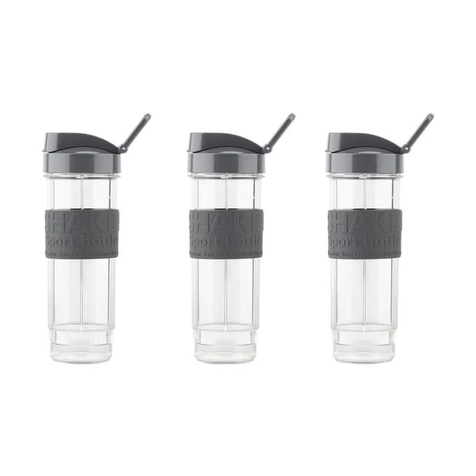 Set van 3 flessen voor mini blender H.Koenig SMOO9