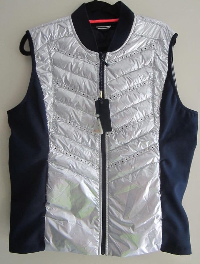 Gaastra bodywarmer Wake - Zilver - Maat XXL