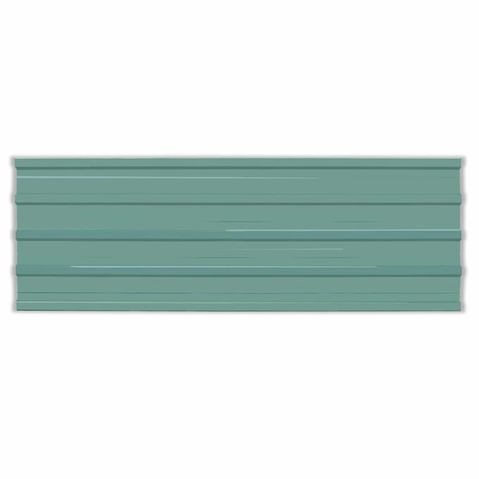 vidaXL - Dakpaneel - 12 - st - Groen - 129 - x - 45 - cm - Gegalvaniseerd - staal