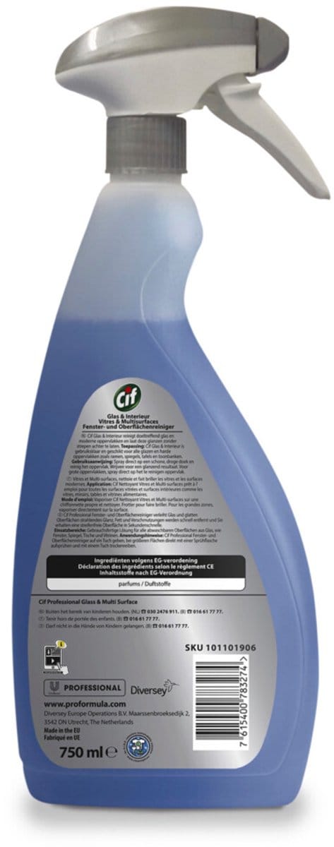 Cif Glas en Ruitenreiniger  - 750 ml