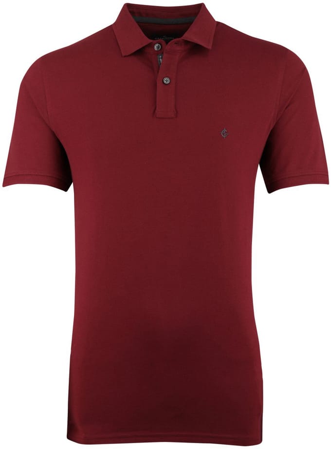 CASA MODA comfort fit heren polo - rood