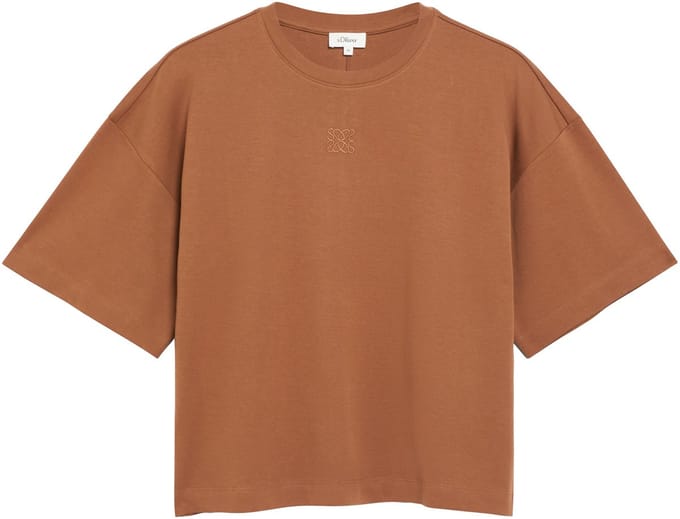 Oversized T-shirt van puur katoen