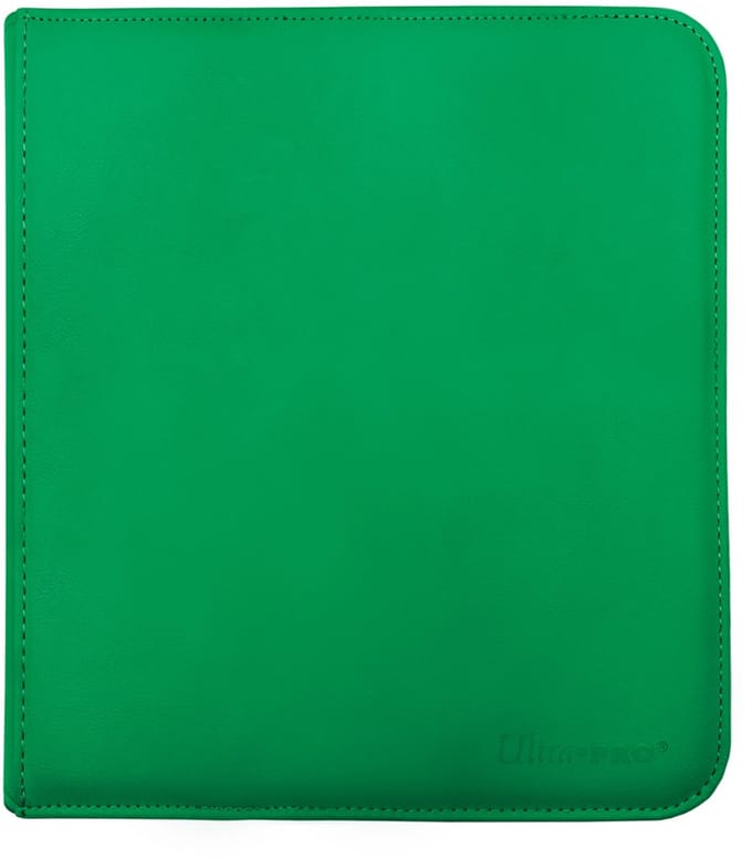 Ultra Pro - Vivid Pro Binder 12 Vakken A4 met Slot - Groen