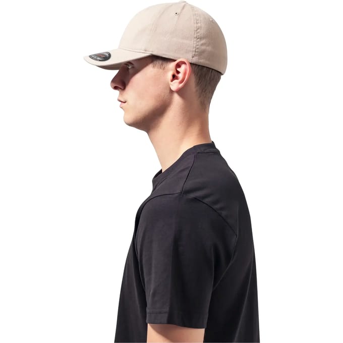 Urban Classics - Garment Washed Dad Flexfit pet - S/M - Beige