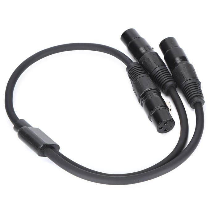 JORINDO JD6073 XLR Vrouwelijk naar Dubbel XLR Vrouwelijk Kabel Y-Type Splitter XLR naar Dubbel XLR Microfoonkabel