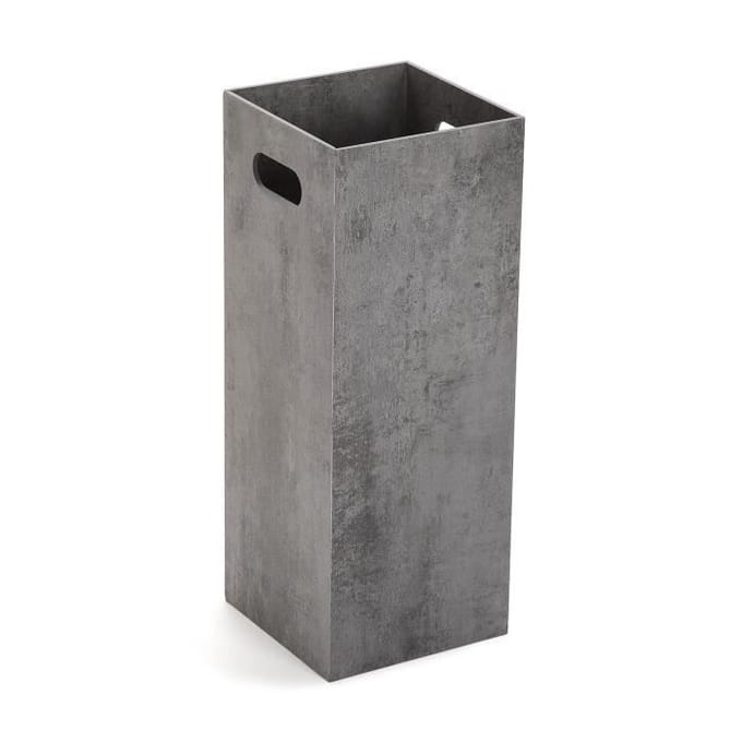 Porte-parapluie pour l'Entrée Heinsberg - 53 x 20,5 x 20,5 cm - Porte parapluie moderne en Bois - Gris - Versa grijs