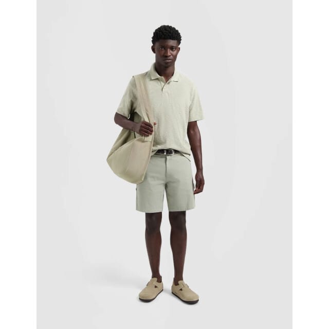 ØlÅf Slub Polo Polos Lichtgroen M210107
