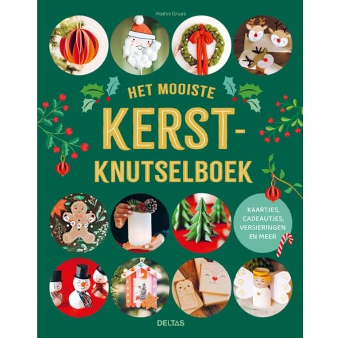 Het Mooiste Kerstknutselboek - Maéva Gruaz