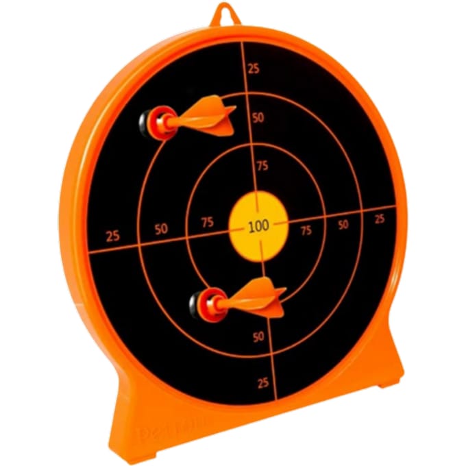 Petron Sureshot Target Kunststof Oranje / Zwart