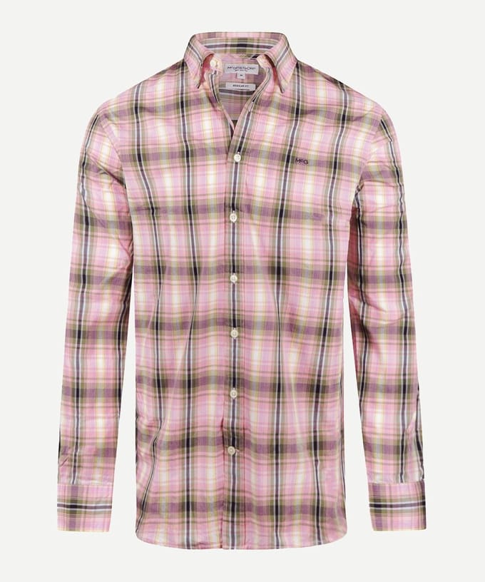 McGregor Overhemd Summer Check Shirt (MM261.6001.06 - 8000)