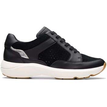 Clarks Tivoli Walk - dames sneaker - Zwart - maat 36 (EU) 3.5 (UK)