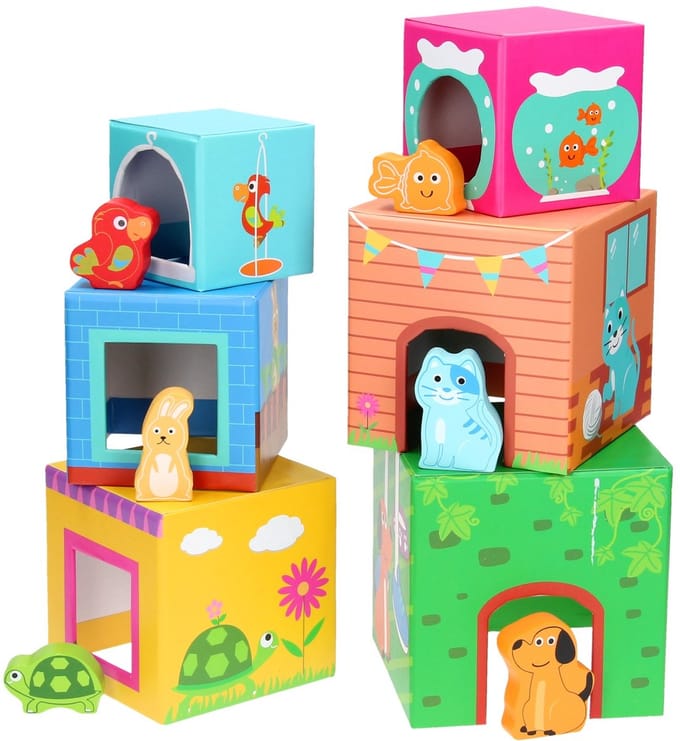 Small Foot - Stacking Tower with Animals
