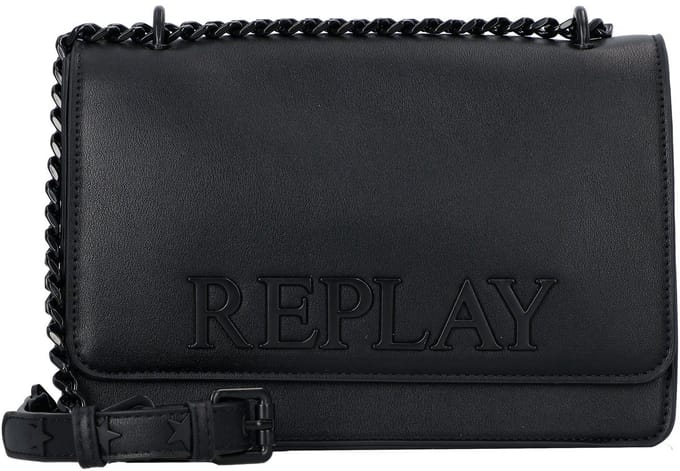REPLAY schoudertas Crossbody Bag Black zwart