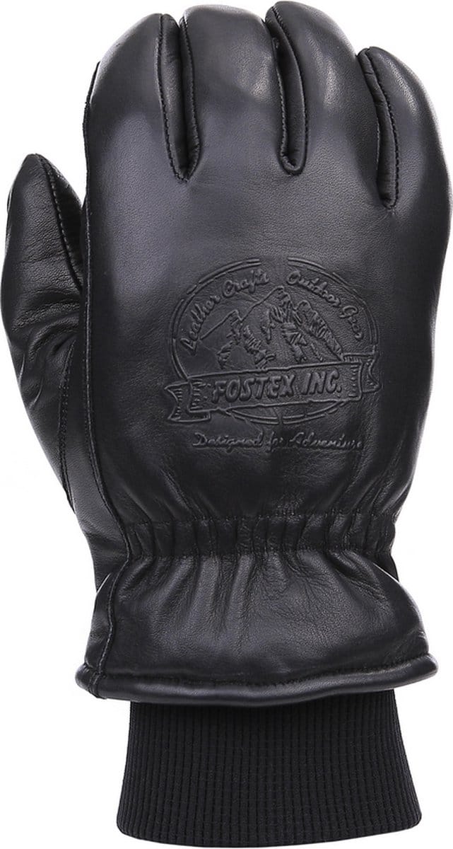 Fostex Leren Outdoor Handschoenen zwart - M