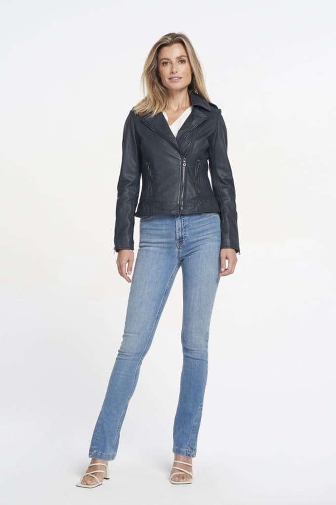 Ibana Bear Blaze Navy Taglia: 36 | Giacche di pelle Outlet | Donna | Blu