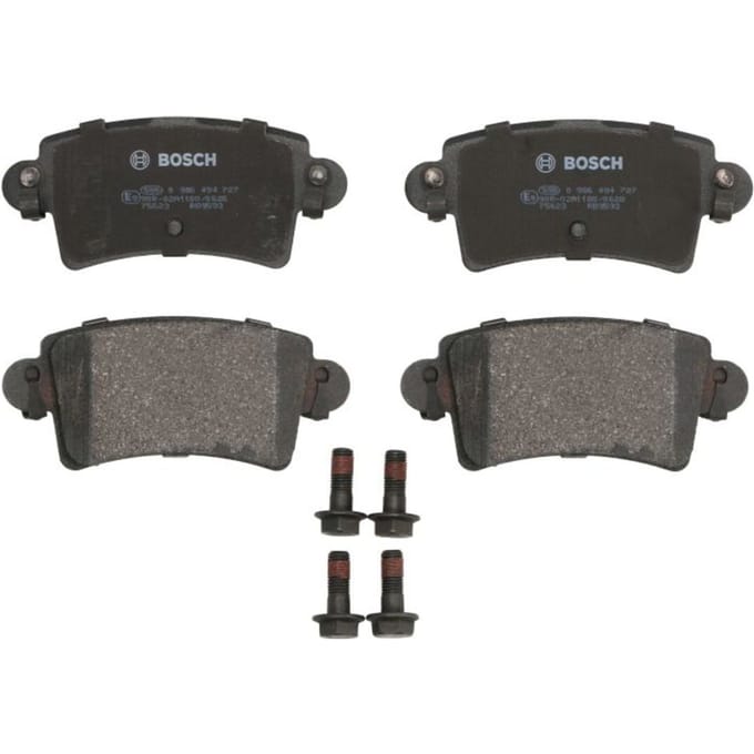 Remblokset BOSCH 0 986 494 727, achter