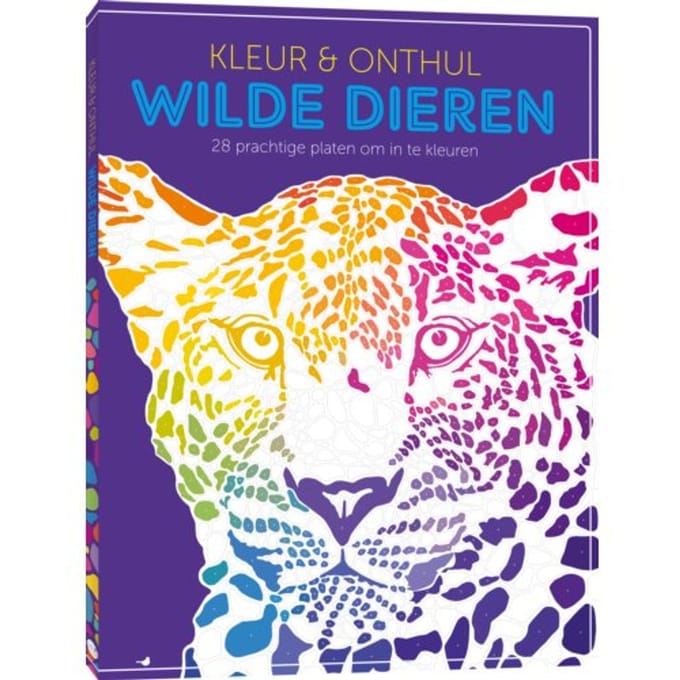 Kleur & Onthul: Wilde Dieren