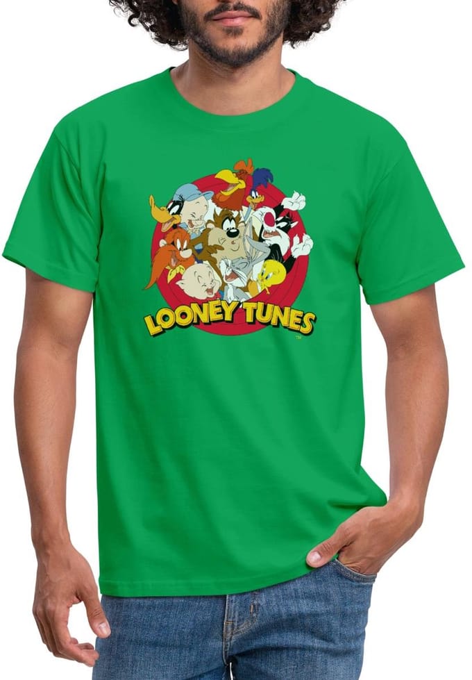 Looney Tunes Groep T-Shirt Heren