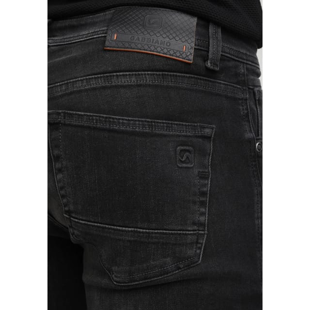 Gabbiano - Atlantic - Heren Regular Jeans - Black Used