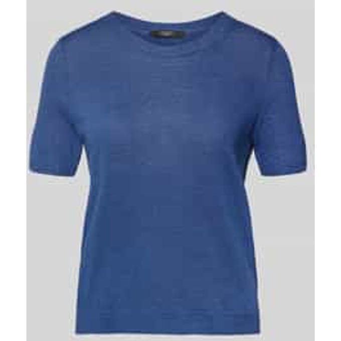 regular fit gebreide pullover van puur linnen model 'PANCONE'
