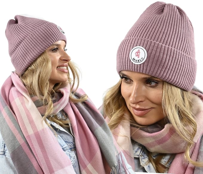 Alur N1 - Klassieke Dames Beanie - Modieus - Gemaakt in Polen