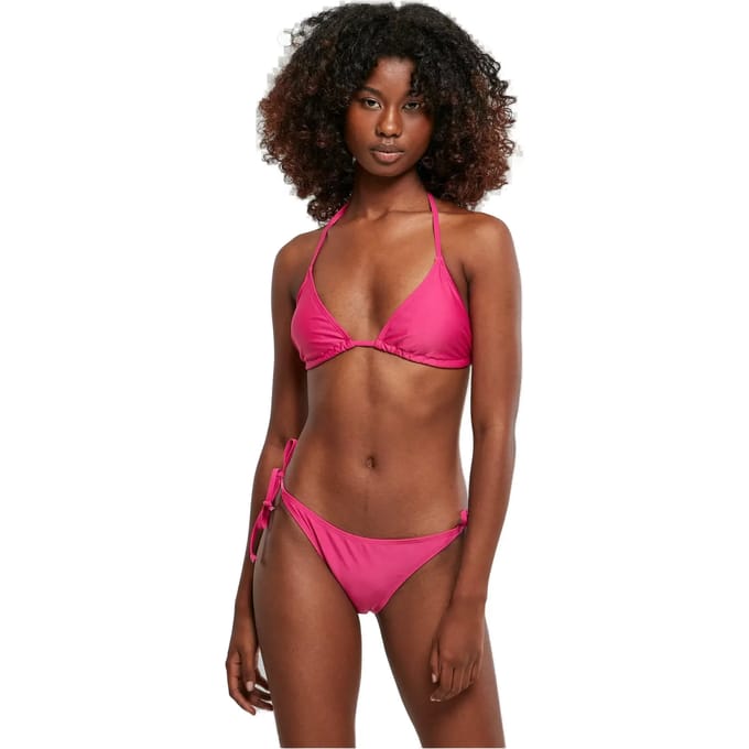 Urban Classics - Recycled Triangle Bikini set - S - Paars
