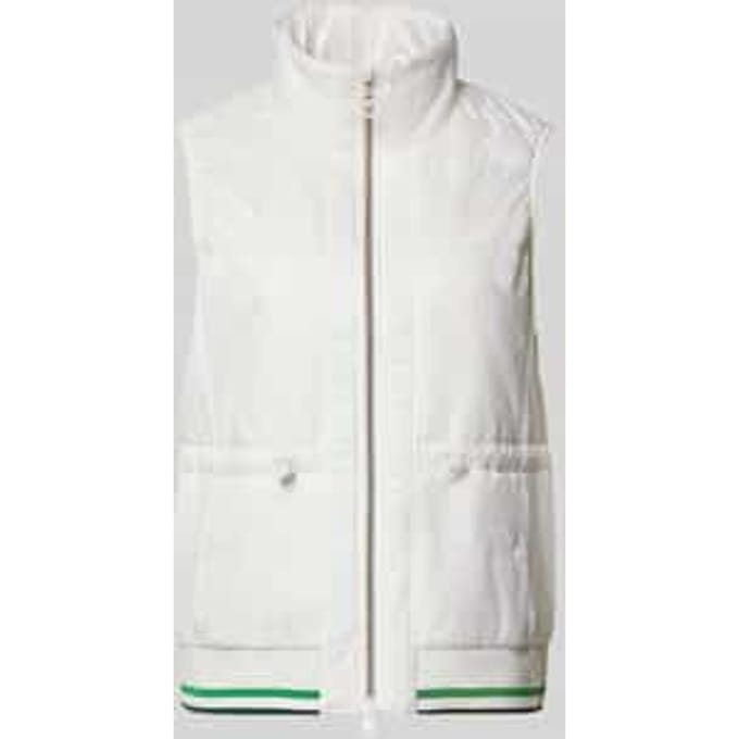 Regular Fit bodywarmer in gewatteerde look