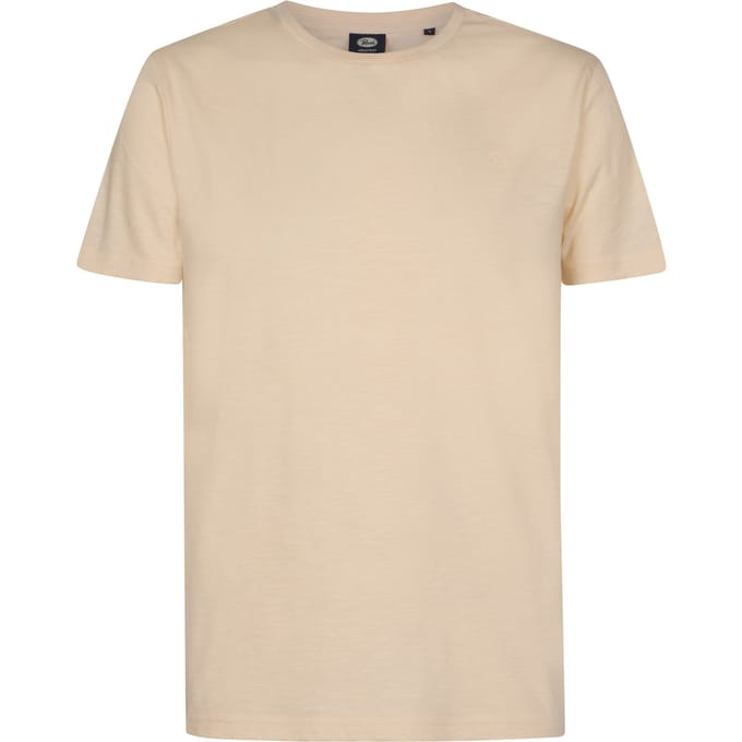 Petrol Industries - Heren Jersey T-shirt EclipseLuna - Wit - Maat XL