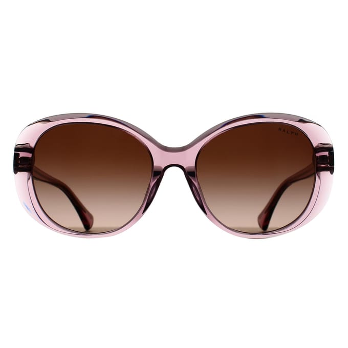 Ralph by Ralph Lauren RA5335U 611813 glanzend transparant violet gradiënt bruin zonnebril