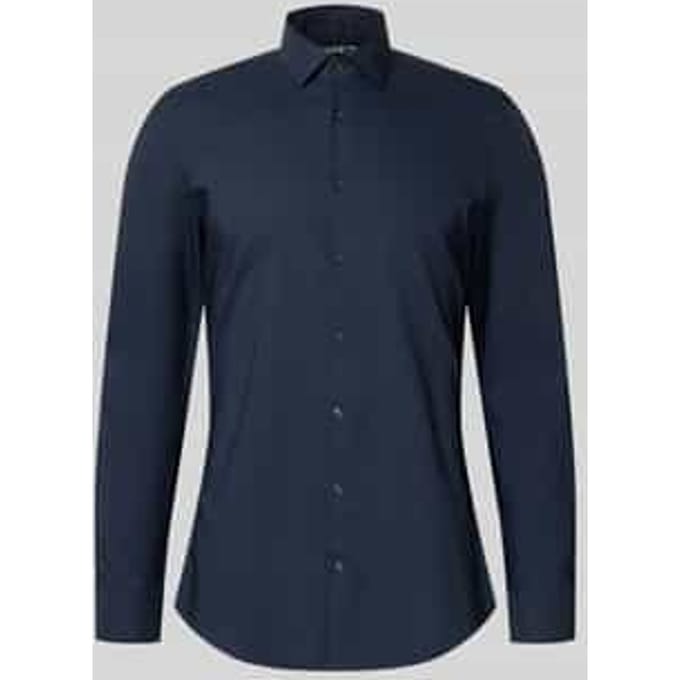Super slim fit zakelijk overhemd met stretchgehalte