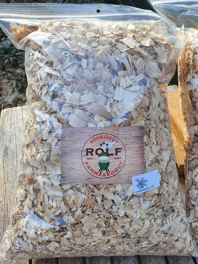 Eiken rookkrullen circa 4.5 kg