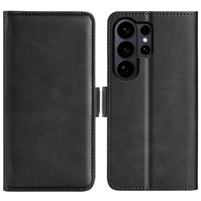 Comfycase Samsung S26 Ultra Bookcase Hoesje Zwart