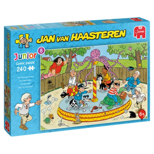 Jan van Haasteren Junior - De Draaimolen - 240 stukjes - Kinderpuzzel