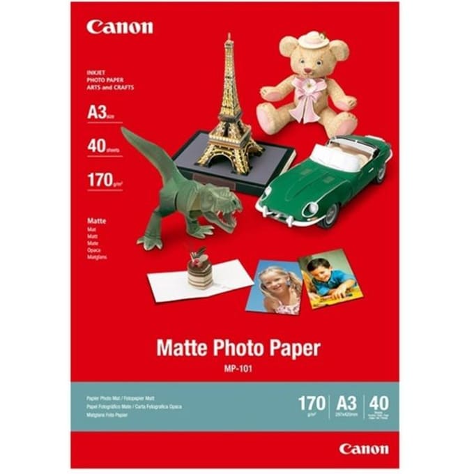 Canon Papier MP-101 / 7981A008 Matte Photo A3 - 40 Sheets