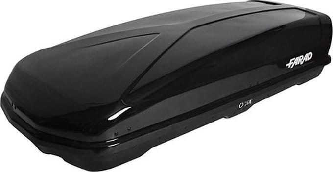Farad Koral N21 - Dakkoffer - 630 liter inhoud - Hoogglans Zwart