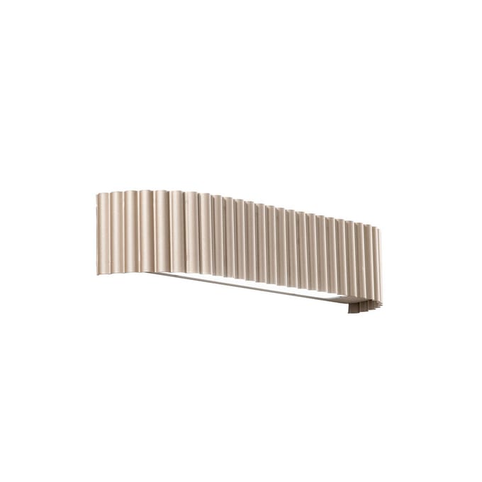Luce Ambiente Design LED wandlamp Niike, goudkleurig, breedte 40 cm, metaal, CCT