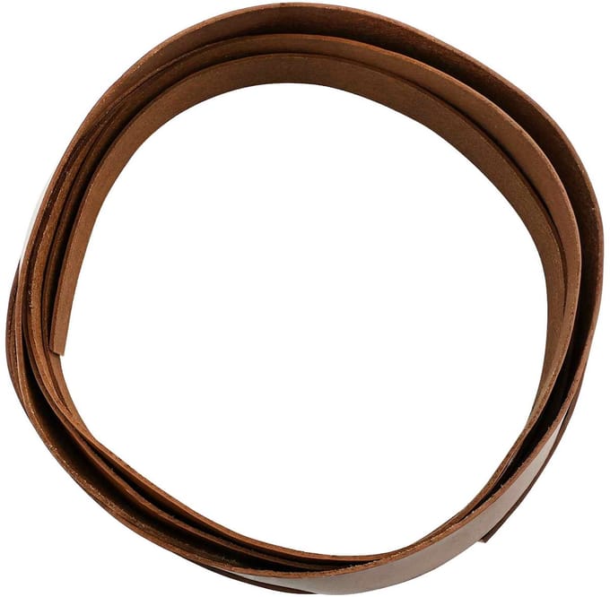 vidaXL - Leren - riem - 1 - Bruin - 500 - x - 4 - cm - Leer