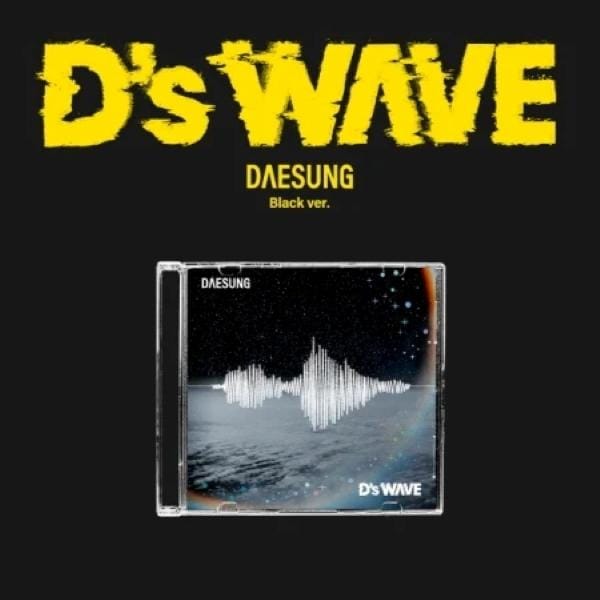 (VOORAFGAANDE BESTELLING) DAESUNG - [D'S WAVE] 1e Mini Album ZWARTE Versie