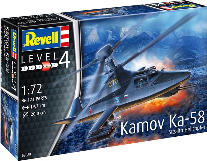 Revell Kamov Ka-58 Stealth Helicopter (03889)