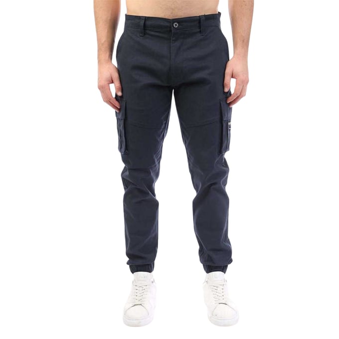 Duck and Cover Heren Chemmer Geweven Joggers (Marine)