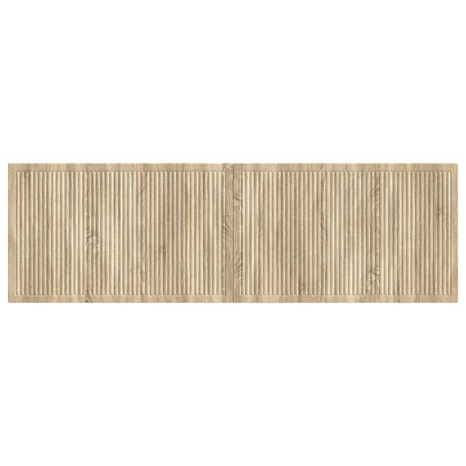 vidaXL - Wandgemonteerd - Hoofdbord - EDE - Sonoma - Eiken - Bewerkt - hout