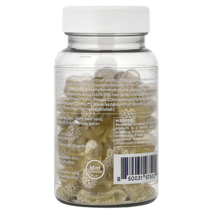 Ritual, Essentials for Women, Multivitamine 18+, Munt, 60 Veggie Capsules